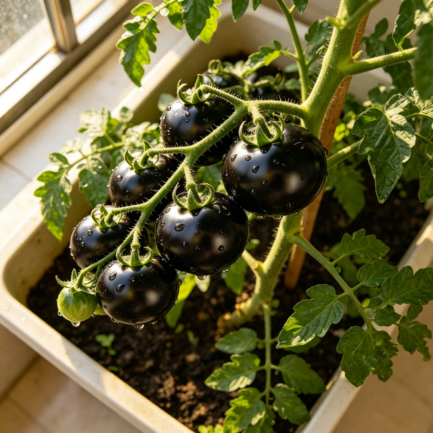 Black Diamond Tomato Plant Kit — High Anthocyanin Sweet & Juicy