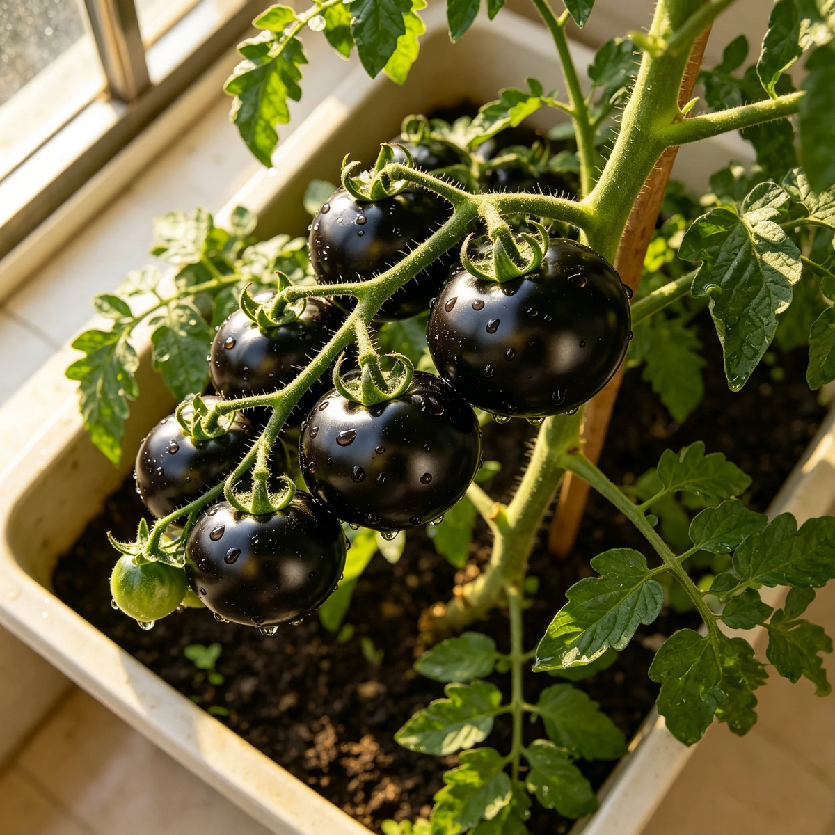 Black Diamond Tomato Plant Kit — High Anthocyanin Sweet & Juicy