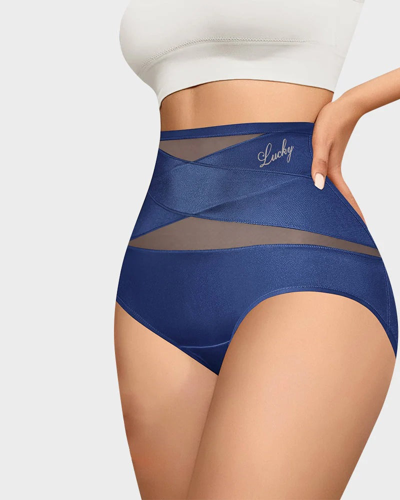 4-Pack High Waist Seamless Shaping Panties – Tummy Control