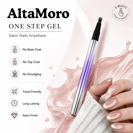 One-Step Cat Eye Gel Nail Pen with Magnet & UV Light