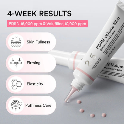 PDRN Volume Fill-It Booster Crème 2.5 Tube – Bounce, Plump & Repair