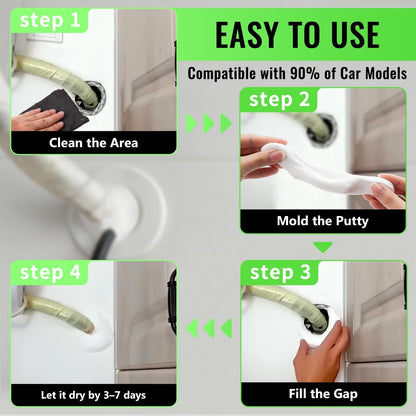 6 PCS Waterproof Seal Putty for Wall Holes & Pipe Repairs – Moldable, Fast-Curing Leak Repair