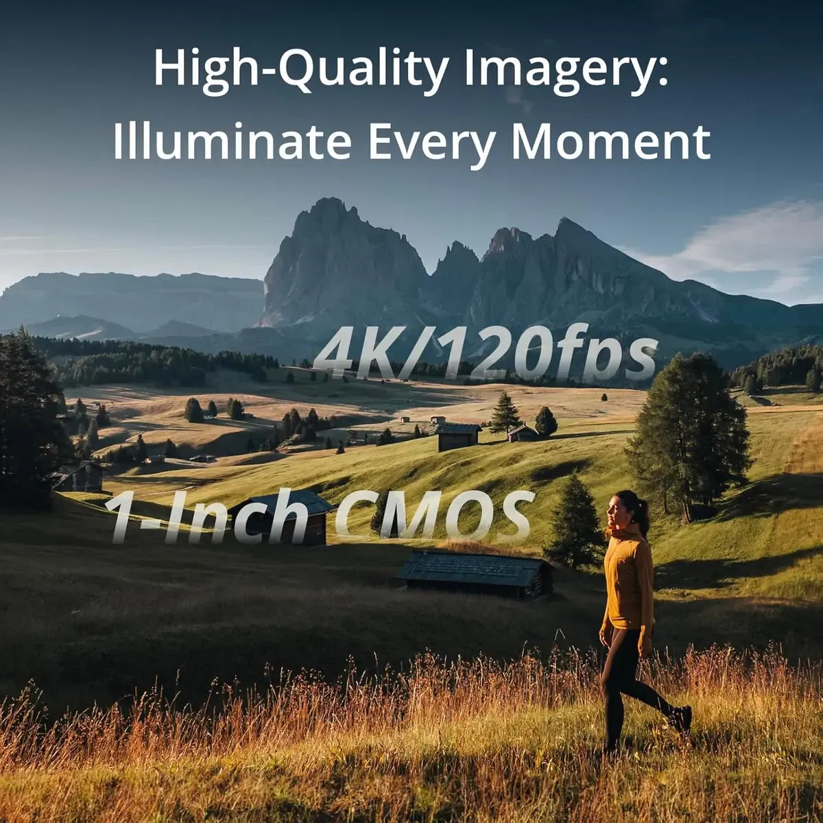 4K Vlog Camera Pocket Stabilized Video Camera 32GB Option
