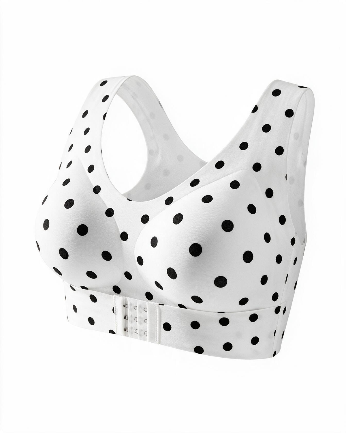 Front Closure Cross-Back Posture Bra – Wireless Support Comfort