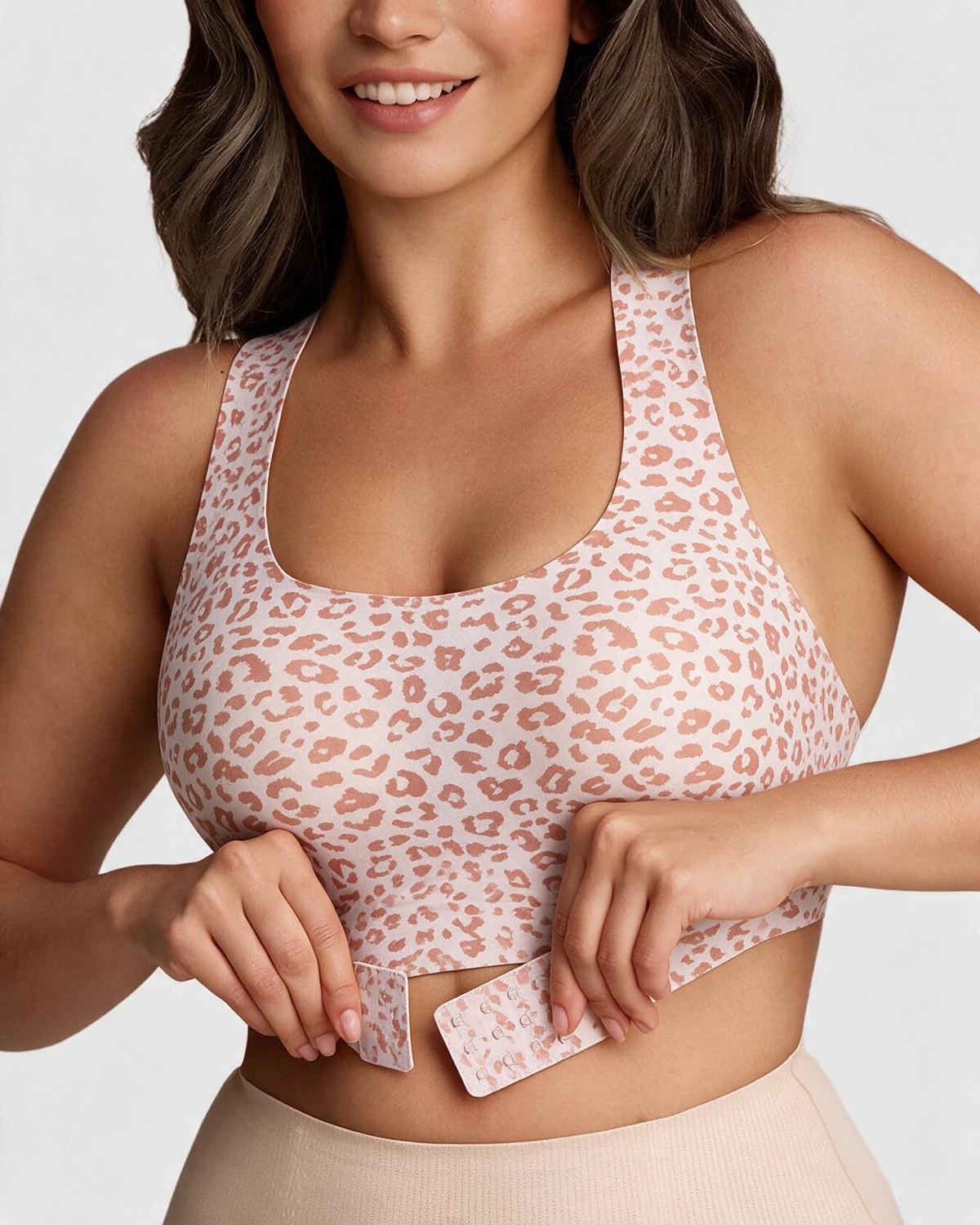 Front Closure Cross-Back Posture Bra – Wireless Support Comfort