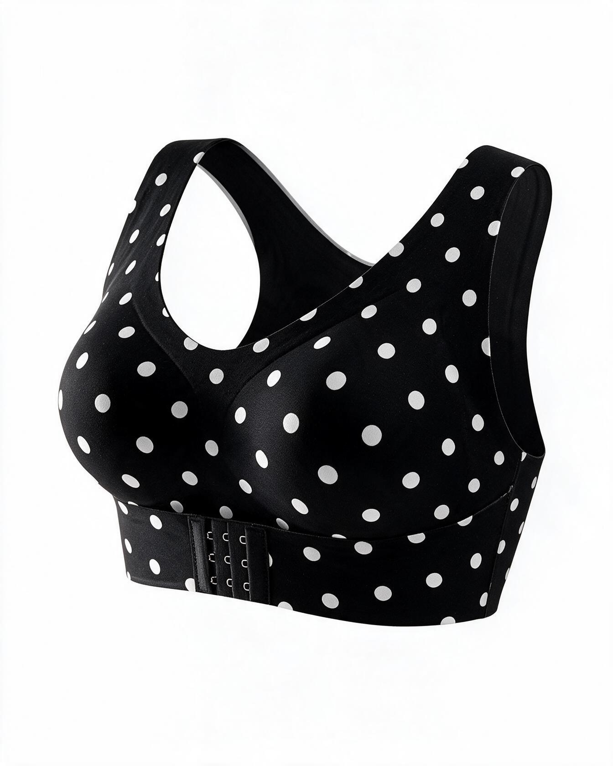 Front Closure Cross-Back Posture Bra – Wireless Support Comfort