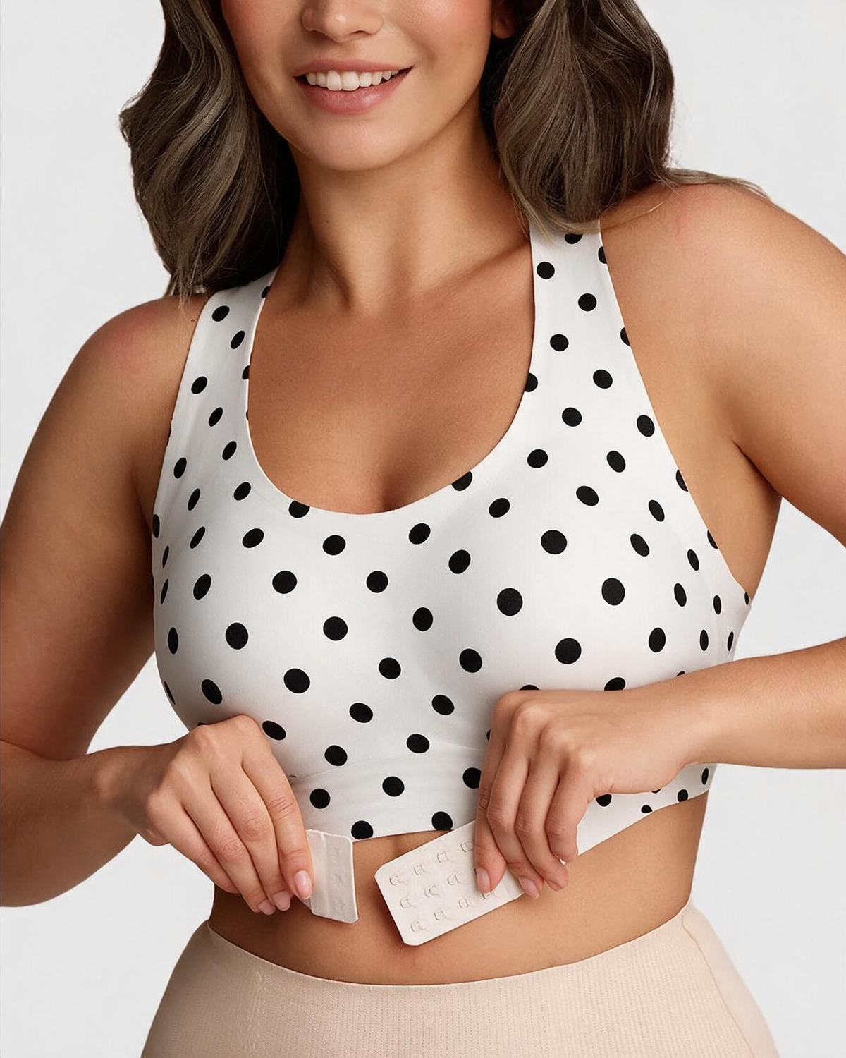 Front Closure Cross-Back Posture Bra – Wireless Support Comfort