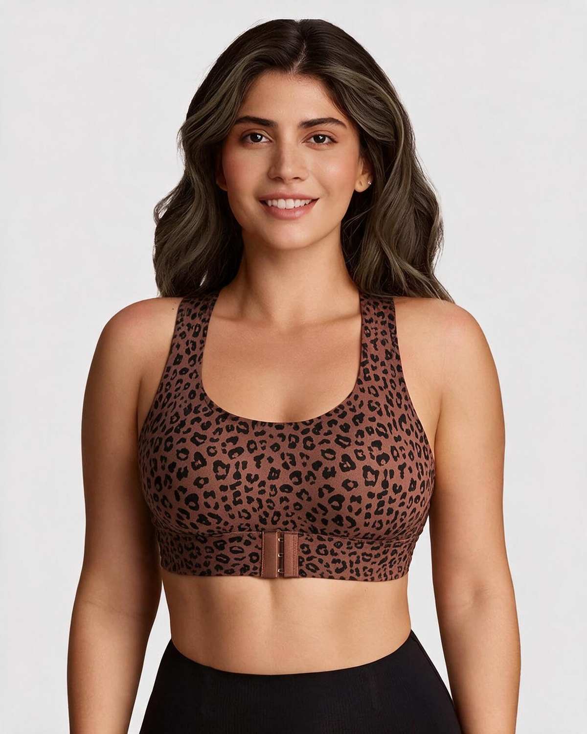 Front Closure Cross-Back Posture Bra – Wireless Support Comfort