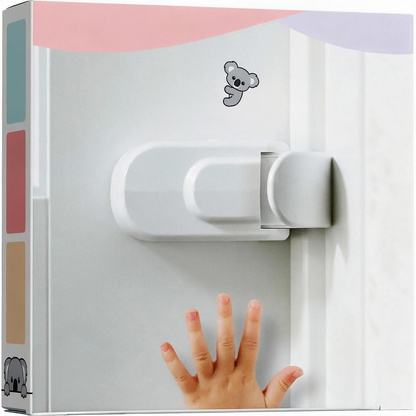 Premium Snap-On Child Safety Door Lock – No Tools or Adhesives Required