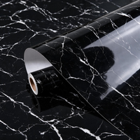 White Flake Black Marble