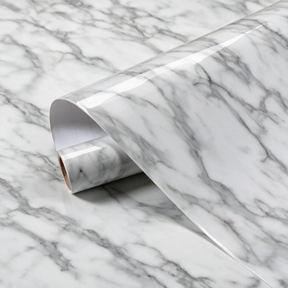 Matte Marble Contact Paper – Peel & Stick Waterproof Vinyl Wrap