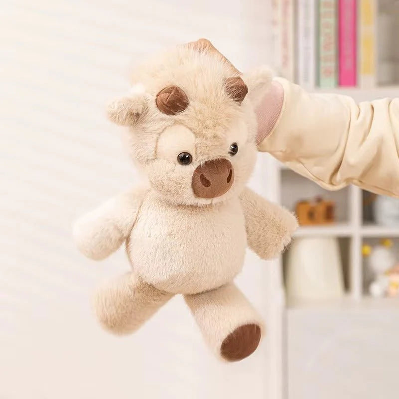 Running Highland Cow Plushie