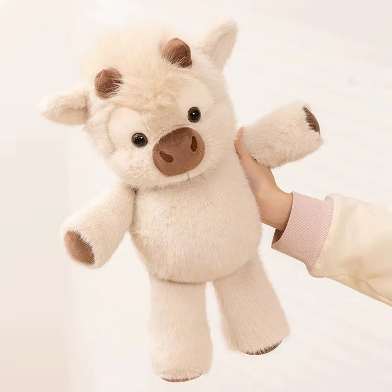 Running Highland Cow Plushie