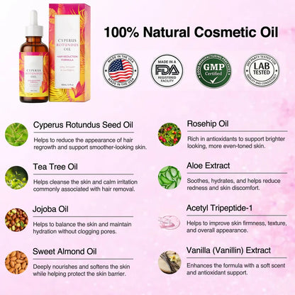 🌿100% Natural Cyperus Rotundus Skin Serum