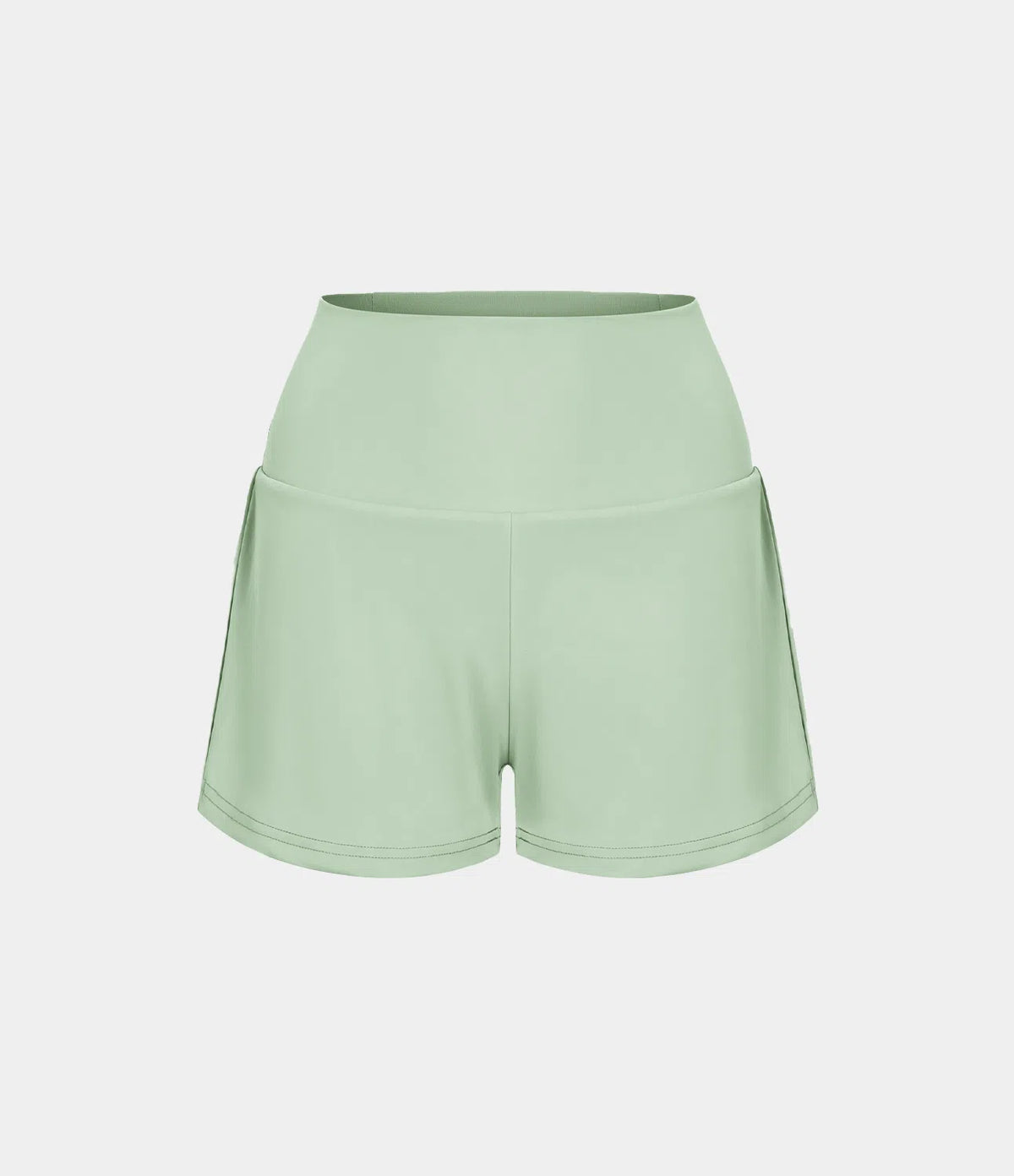 Airy Super High Waisted Cool Touch Yoga Shorts with Pockets