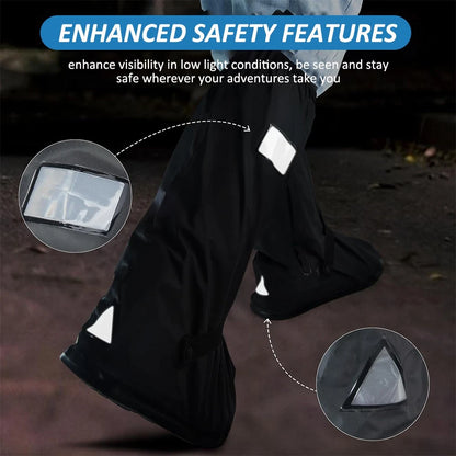Waterproof Rain Shoe Covers 2-Pack