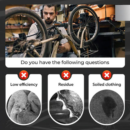 Frog-Shaped Bike Chain Scrubber