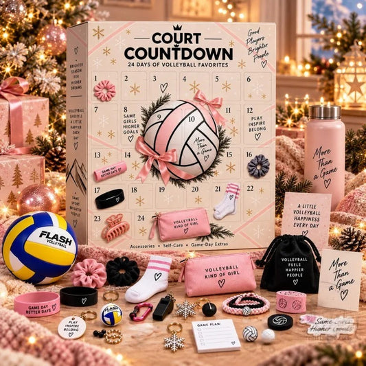 2026 Volleyball Advent Calendar – 24-Day Christmas Countdown Gift