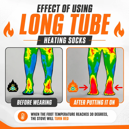 Rechargeable Heated Socks - Adjustable Temperature